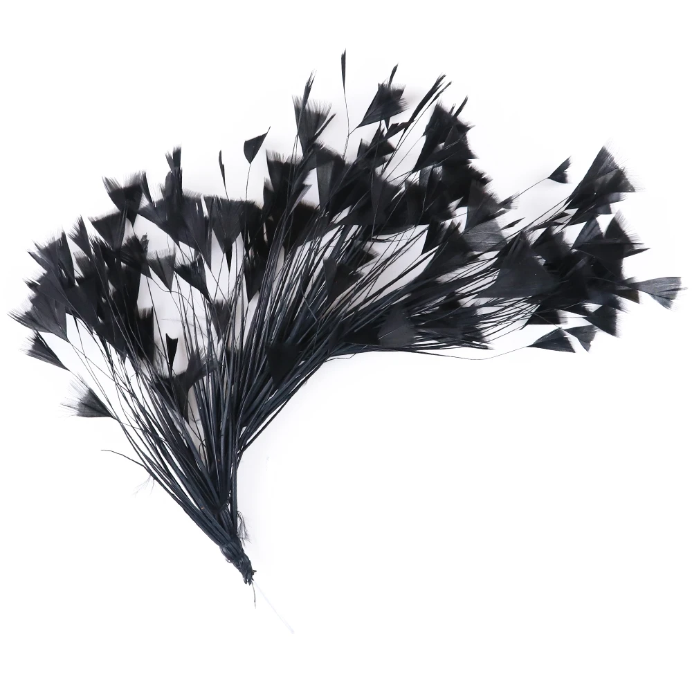 Turkey Feather Flower  DIY Home Party Headdress Decoration Feathers for Crafts